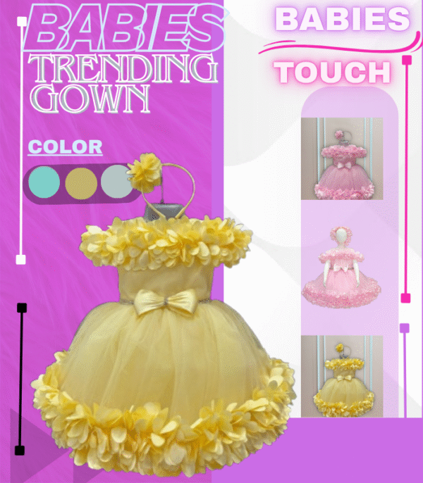 Baby girl gown