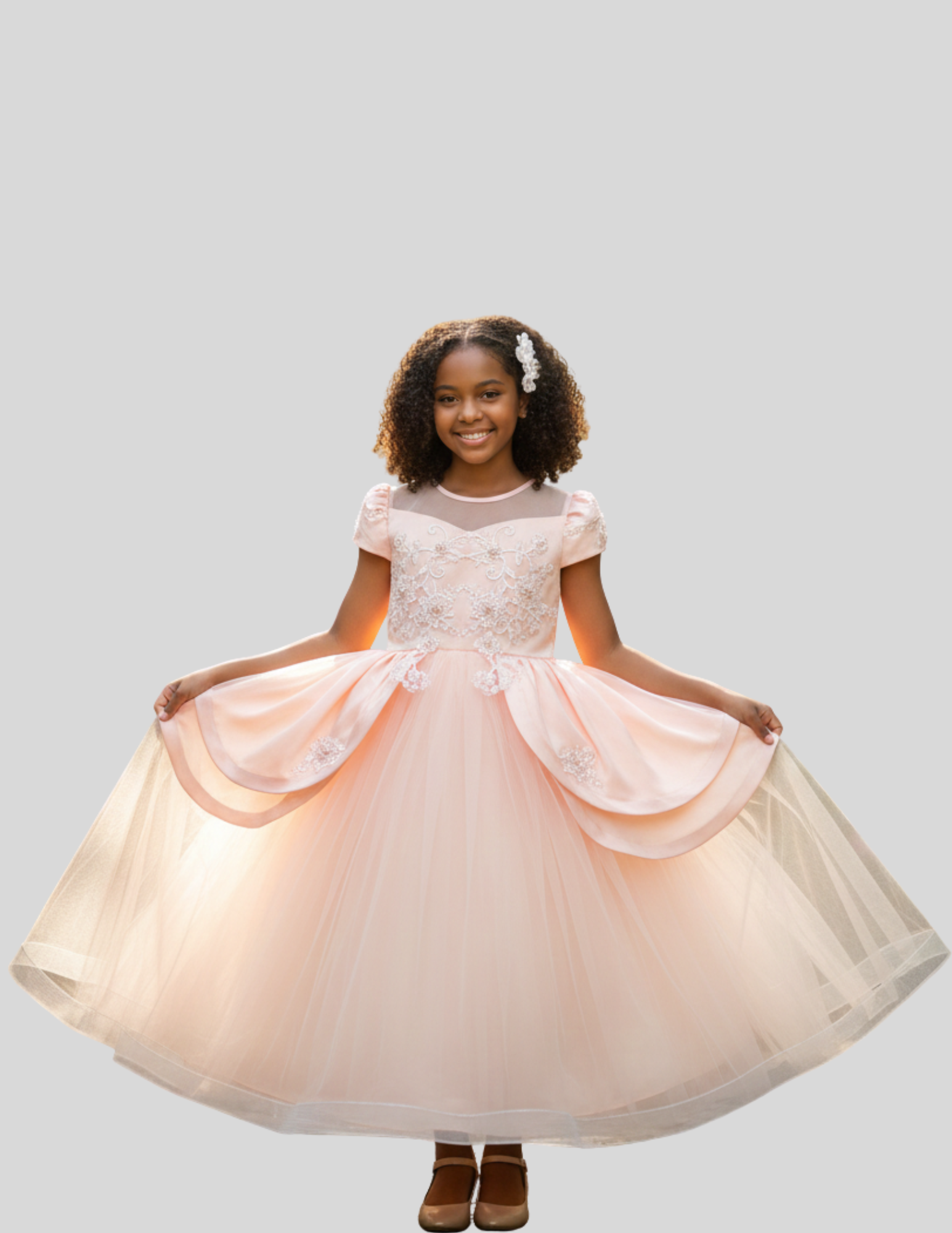 Black and White Modern Product Launch Sale Document_20260203_175017_0000 Pearl Touch Gown - Image 1